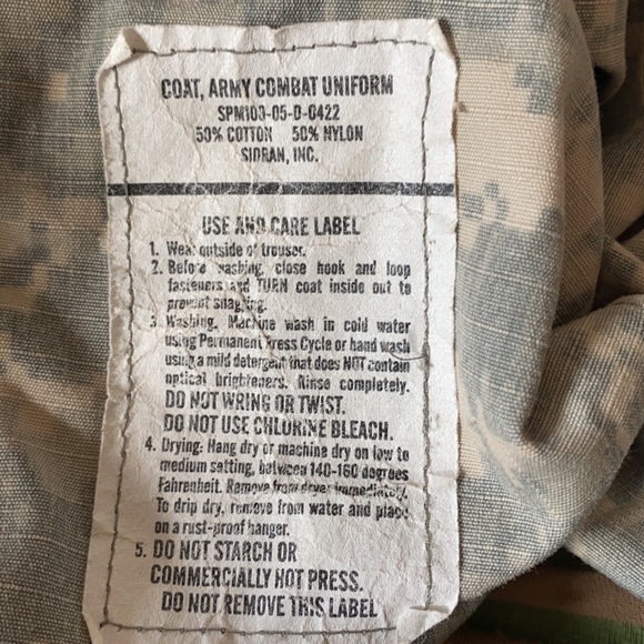 Sidran Military Front Zip Camouflage Field Jacket - Picture 13 of 16